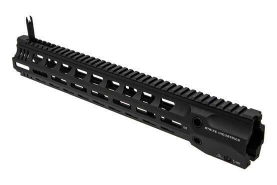The Strike Industries Gridlok 416 16" Handguard Assembly features an integrated front sight.